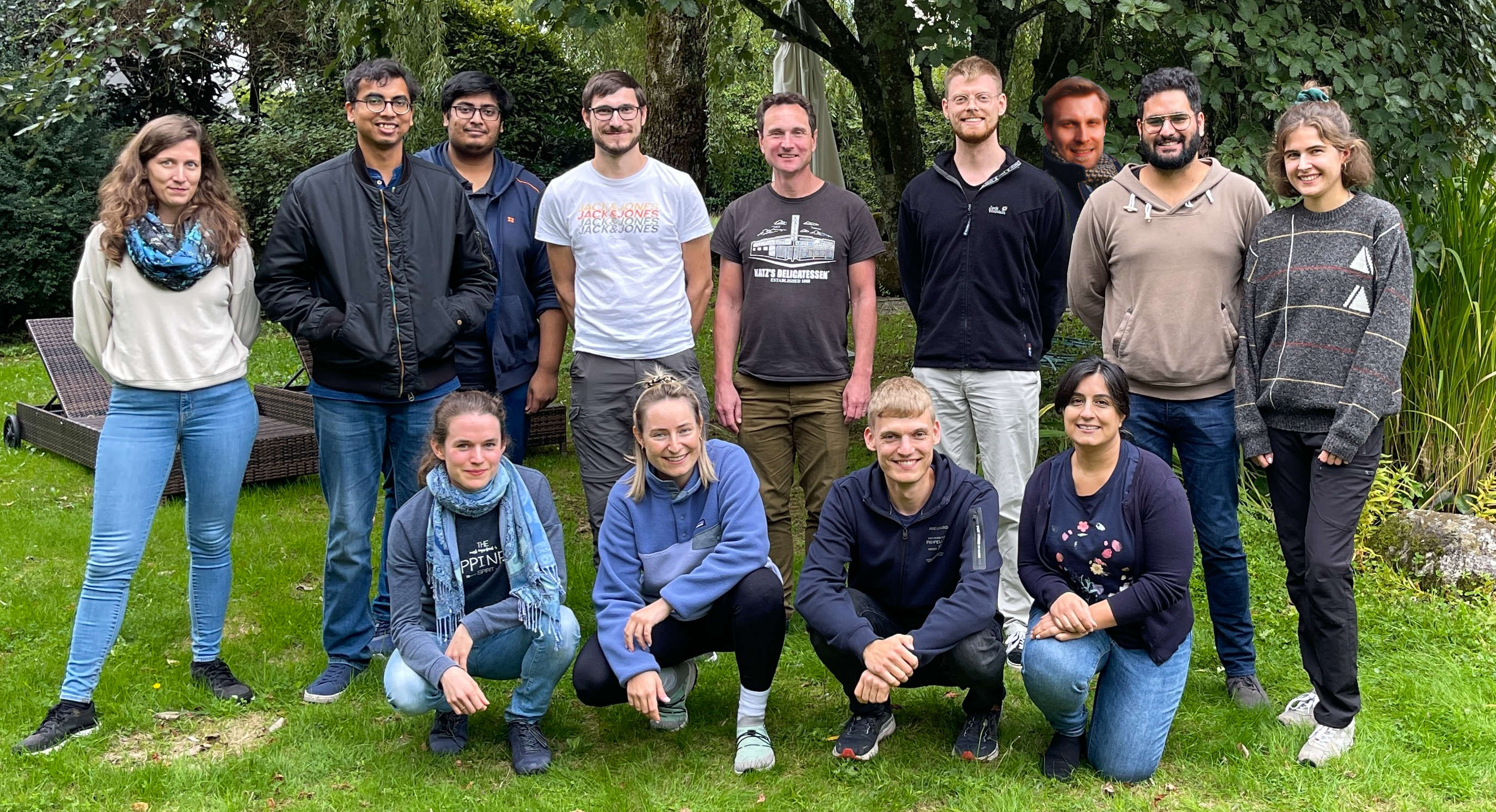 Group photo of the Claassen lab.